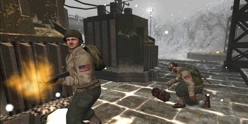 Wolfenstein Enemy Territory - Firing gun
