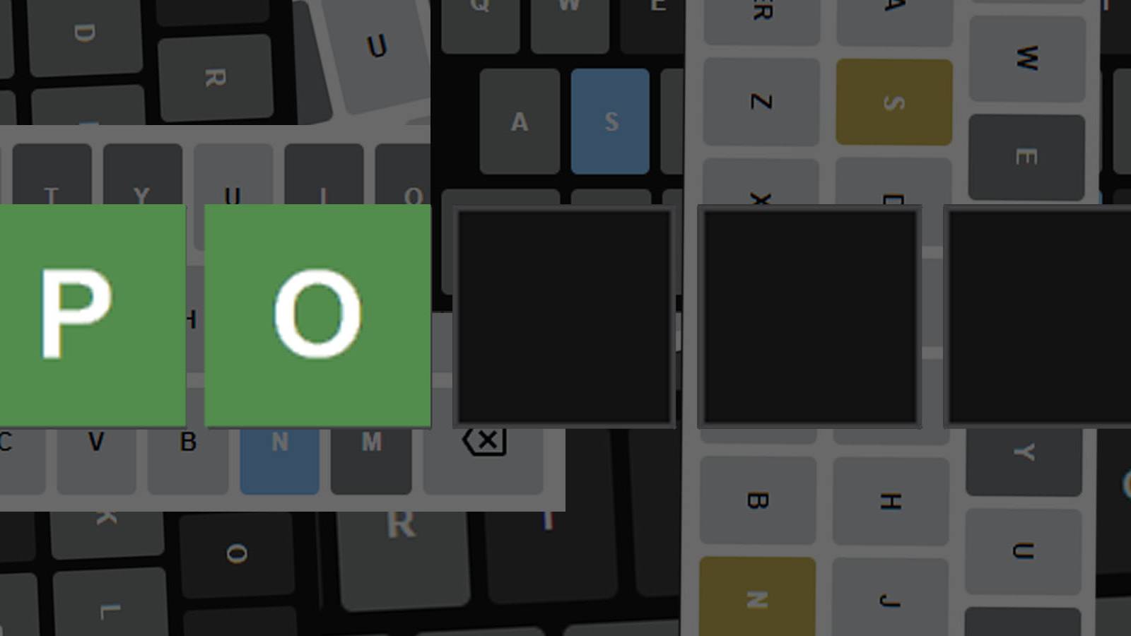 Wordle Words Starting With PO