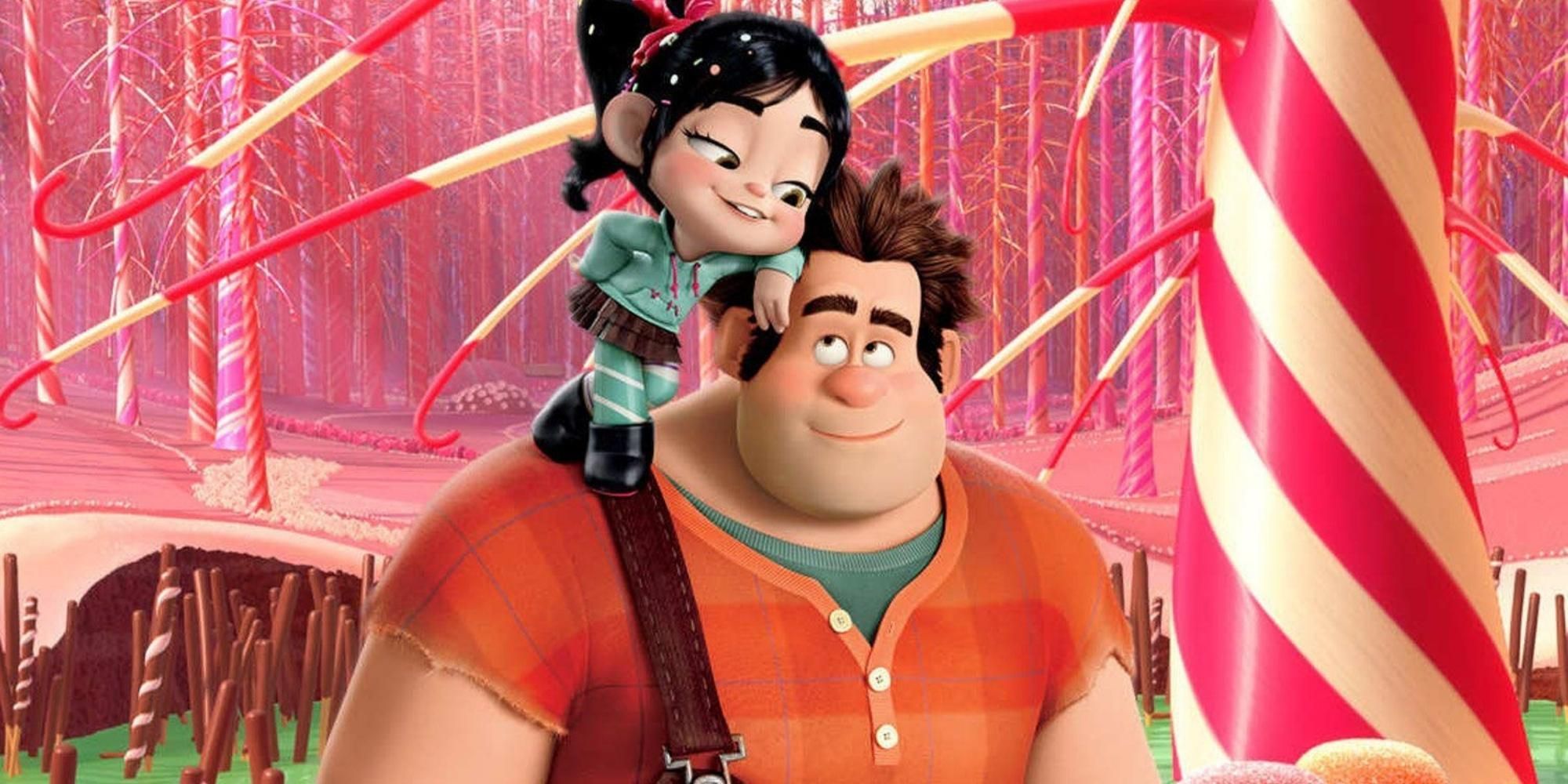 Vanellope and Ralph from Wreck-It Ralph movie