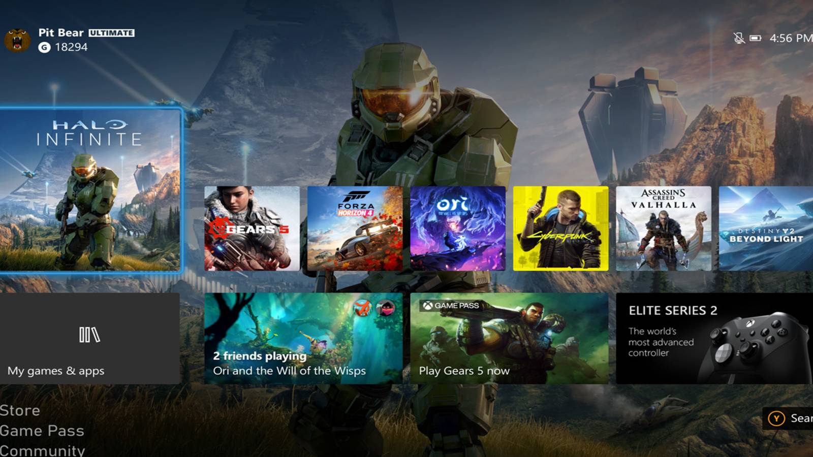 Xbox UI