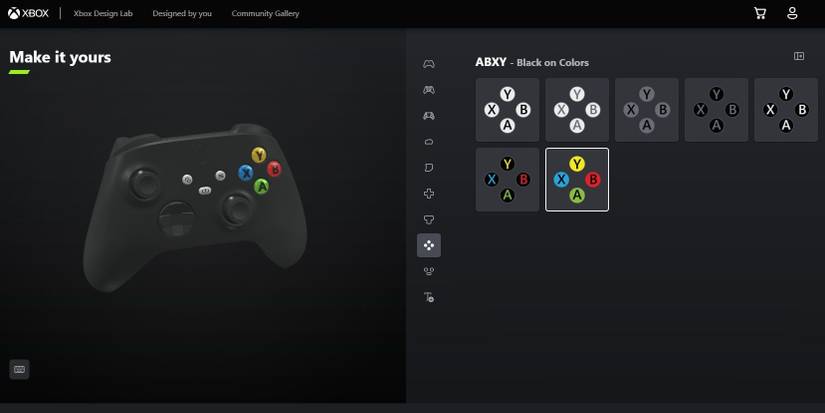 Xbox Design Lab Controller Customization Features
