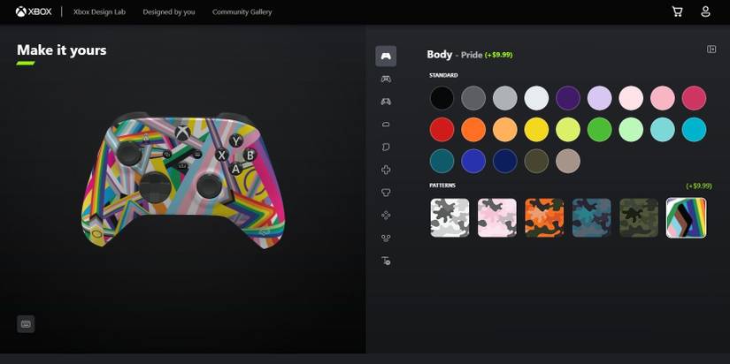 Xbox Design Lab Controller Customization Features