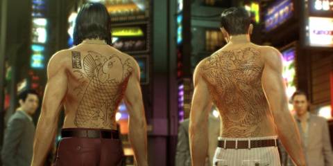 Yakuza members in Yakuza 0