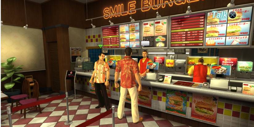 Yakuza Kiwami 2 Smile Burger is cheap and easy EXP