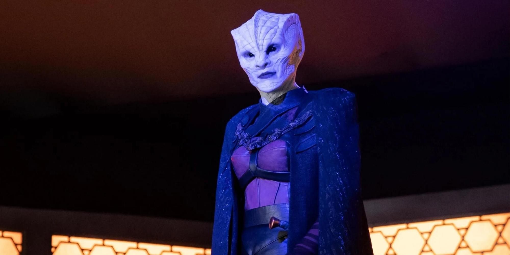 Teleya a Krill alien in The Orville