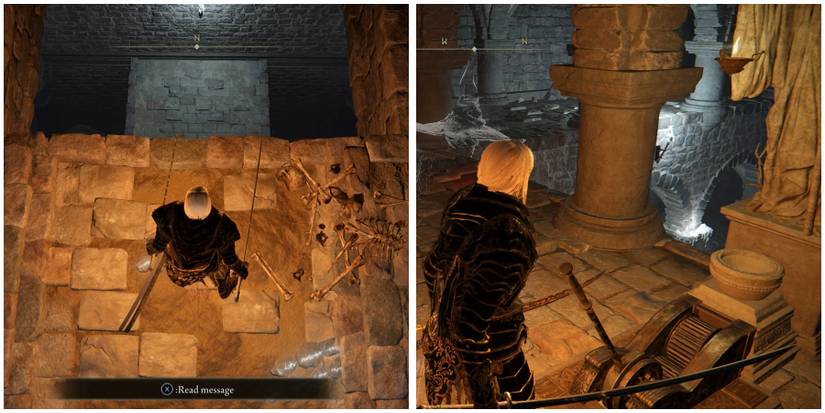 activating the elevator in elden ring