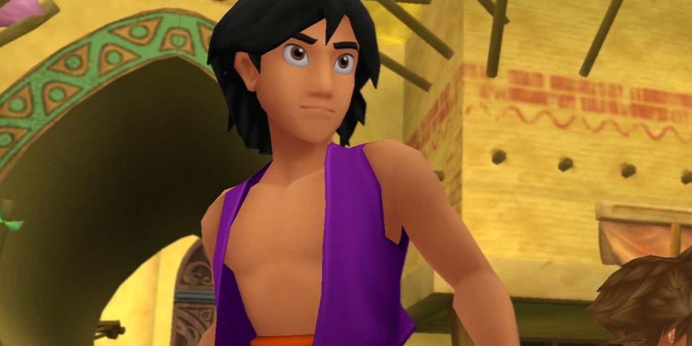 Aladdin and Sora Kingdom Hearts 2