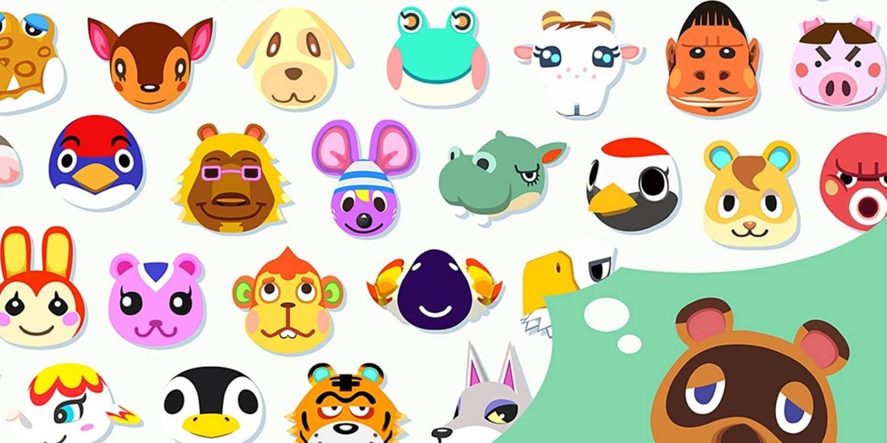 animal crossing new horizons villager icons