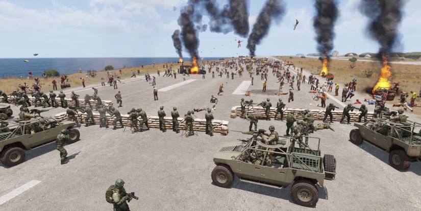 arma 3 zombie battle