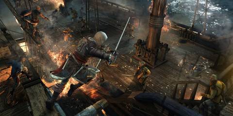 asc black flag boarding ship