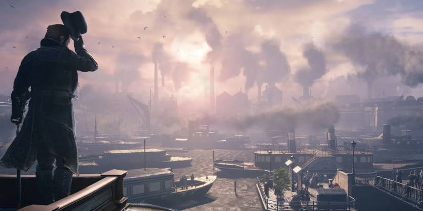 Jacob tipping his hate to industrial London assassin's creed syndicate