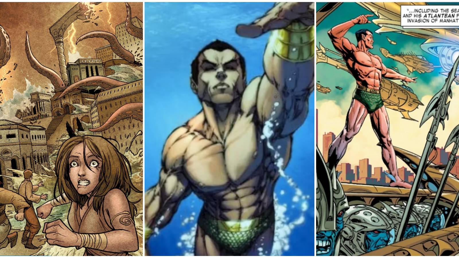 atlantis facts in the comic books
