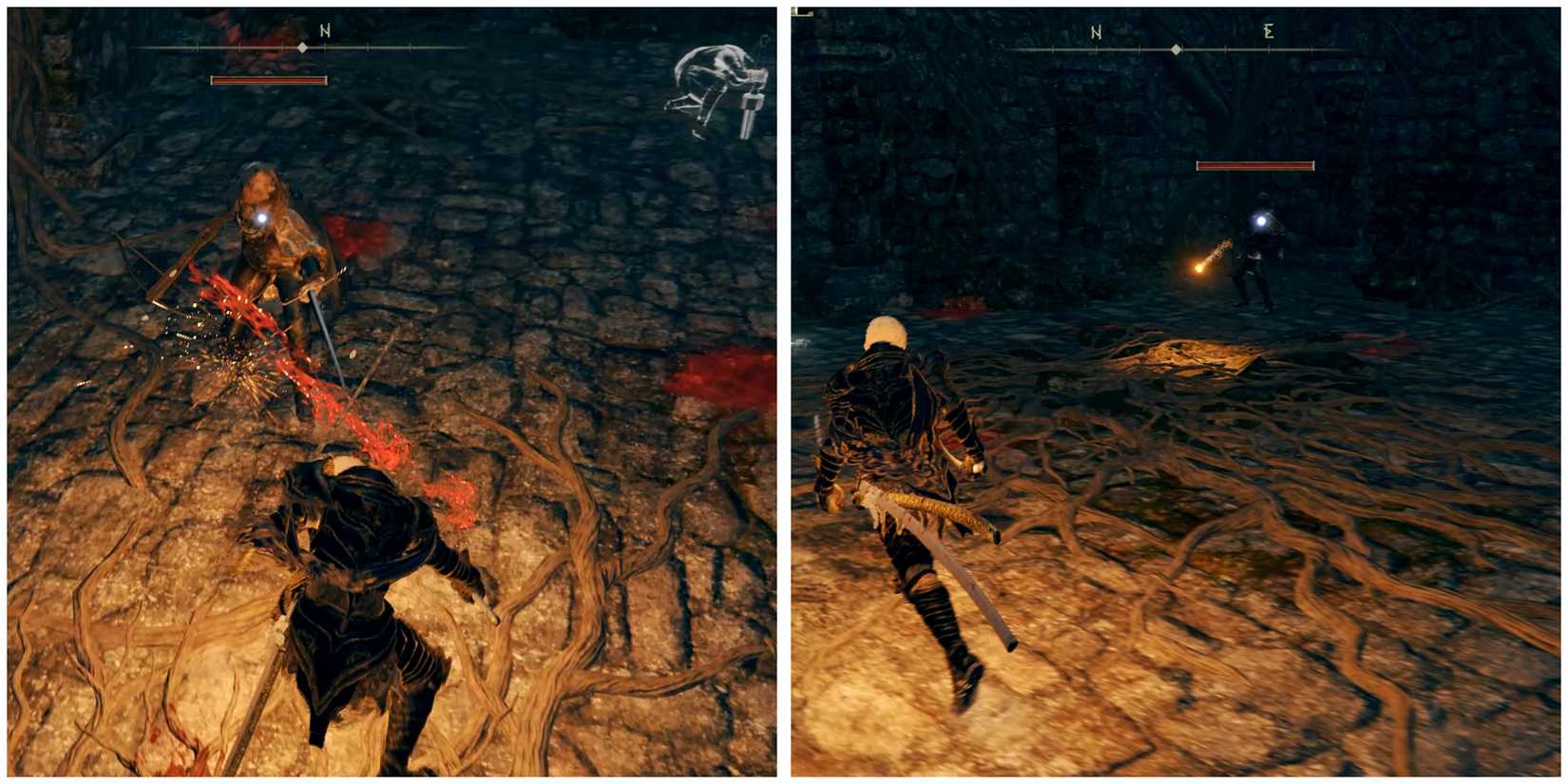 attacking humanoid enemies in elden ring