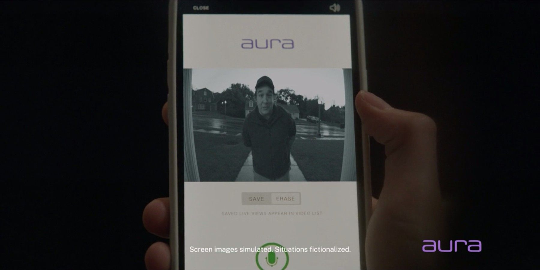Aura commercial in American Horror Stories