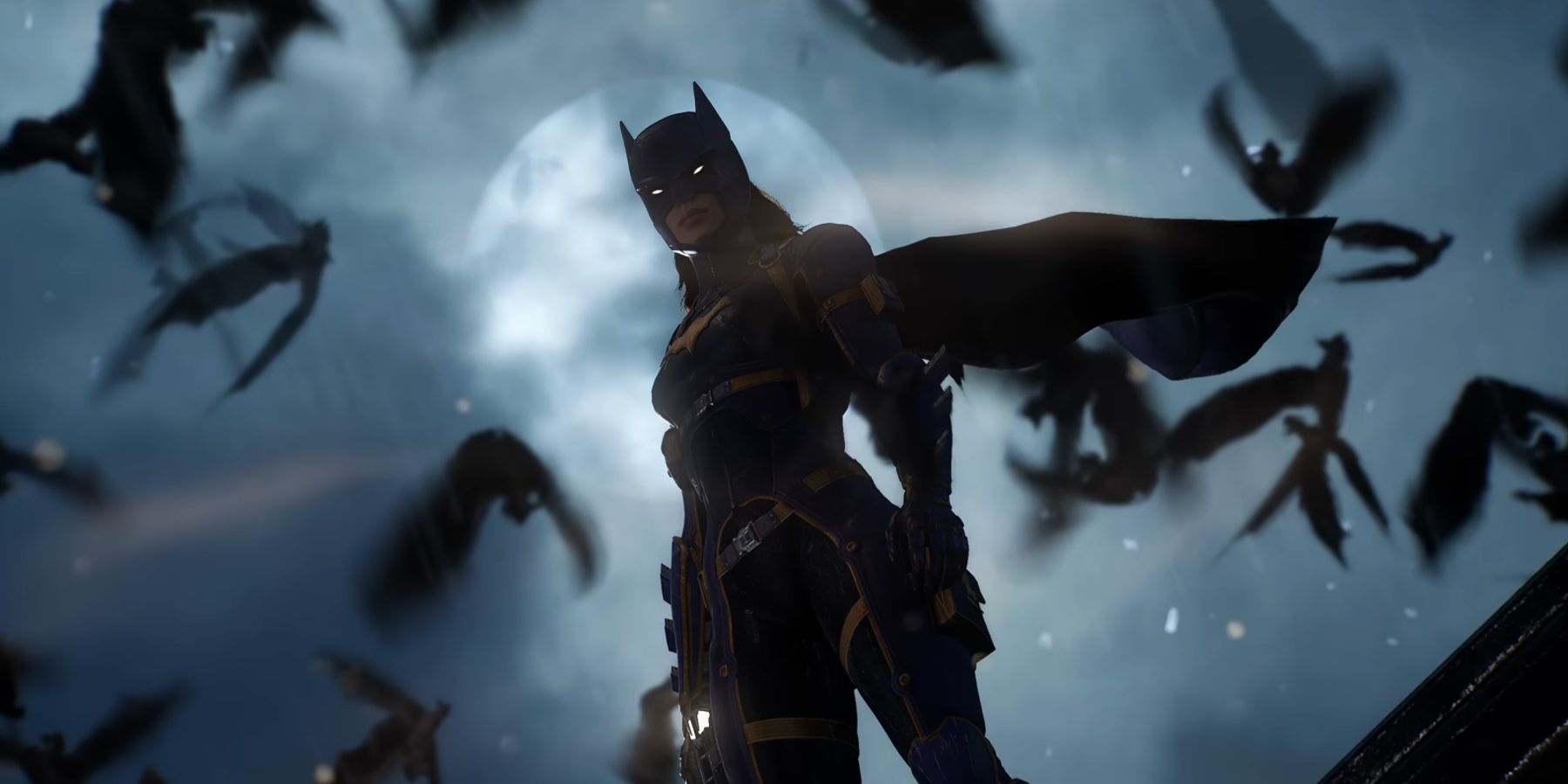 Batgirl Investigates a Murder in Gotham Knights Gameplay Footage