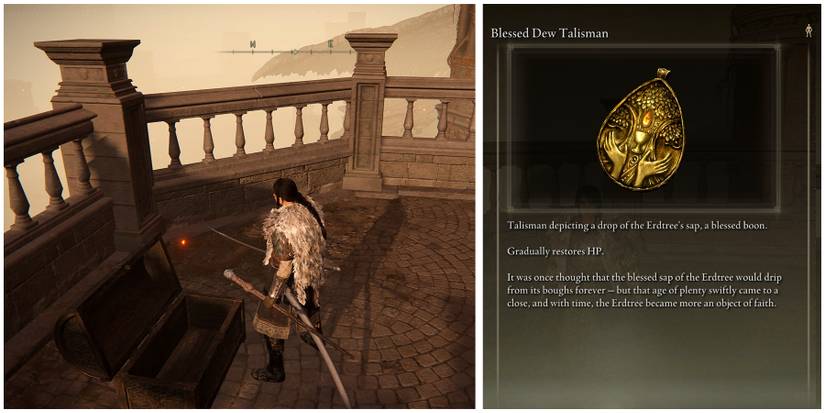 blessed dew talisman location in elden ring