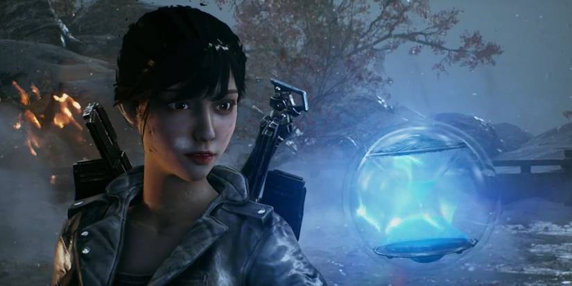 bright memory sheila looking an orb 