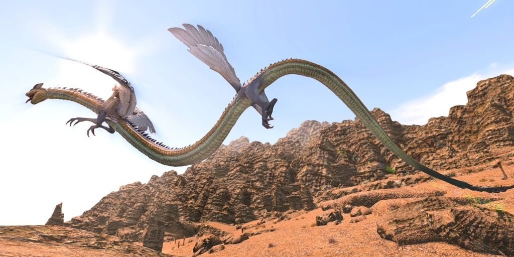 alte roite dragon mount in final fantasy 14