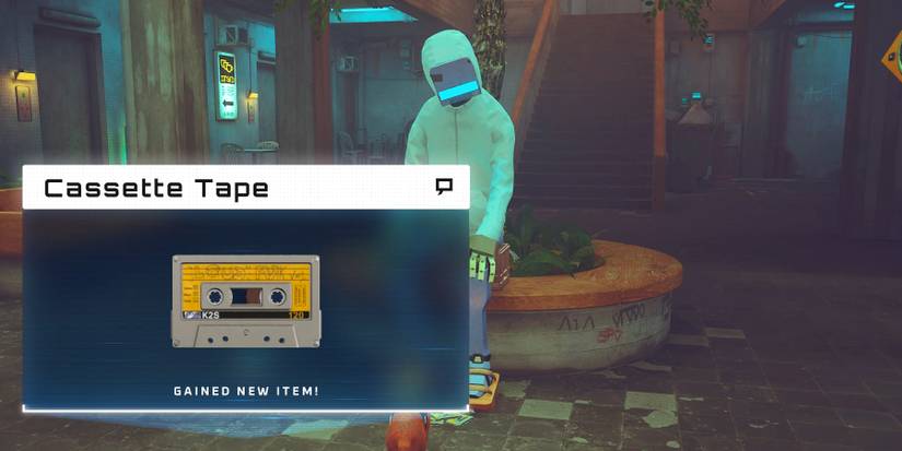 casette tape in stray