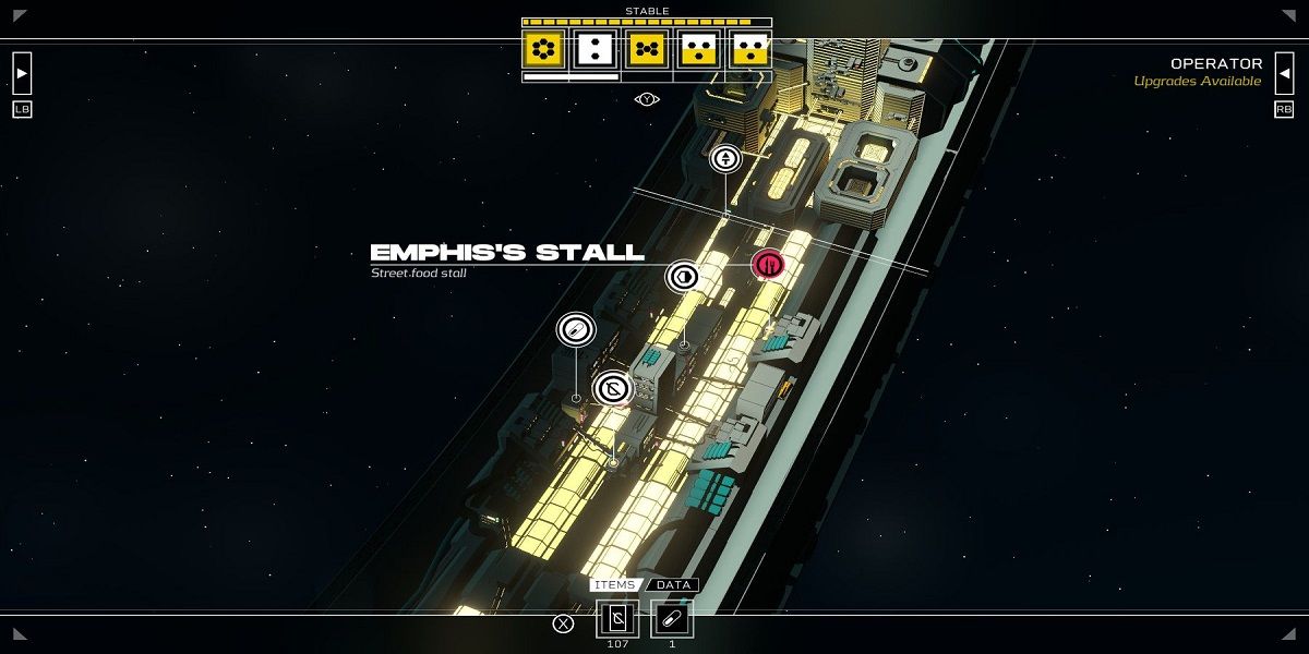 Citizen Sleeper Emphis Stall Screenshot Street Food Stall