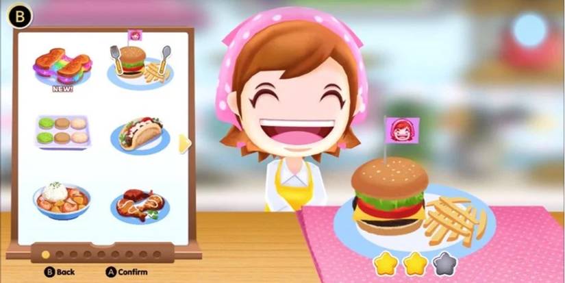 Cooking Mama Cookstar food game