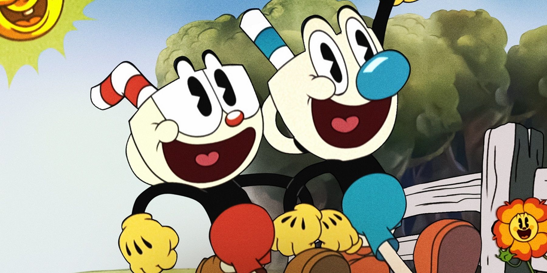 Image of Cuphead and Mugman from The Cuphead Show.