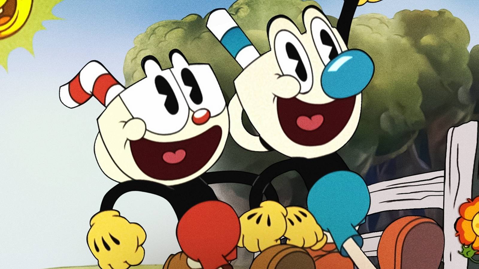 Image of Cuphead and Mugman from The Cuphead Show.