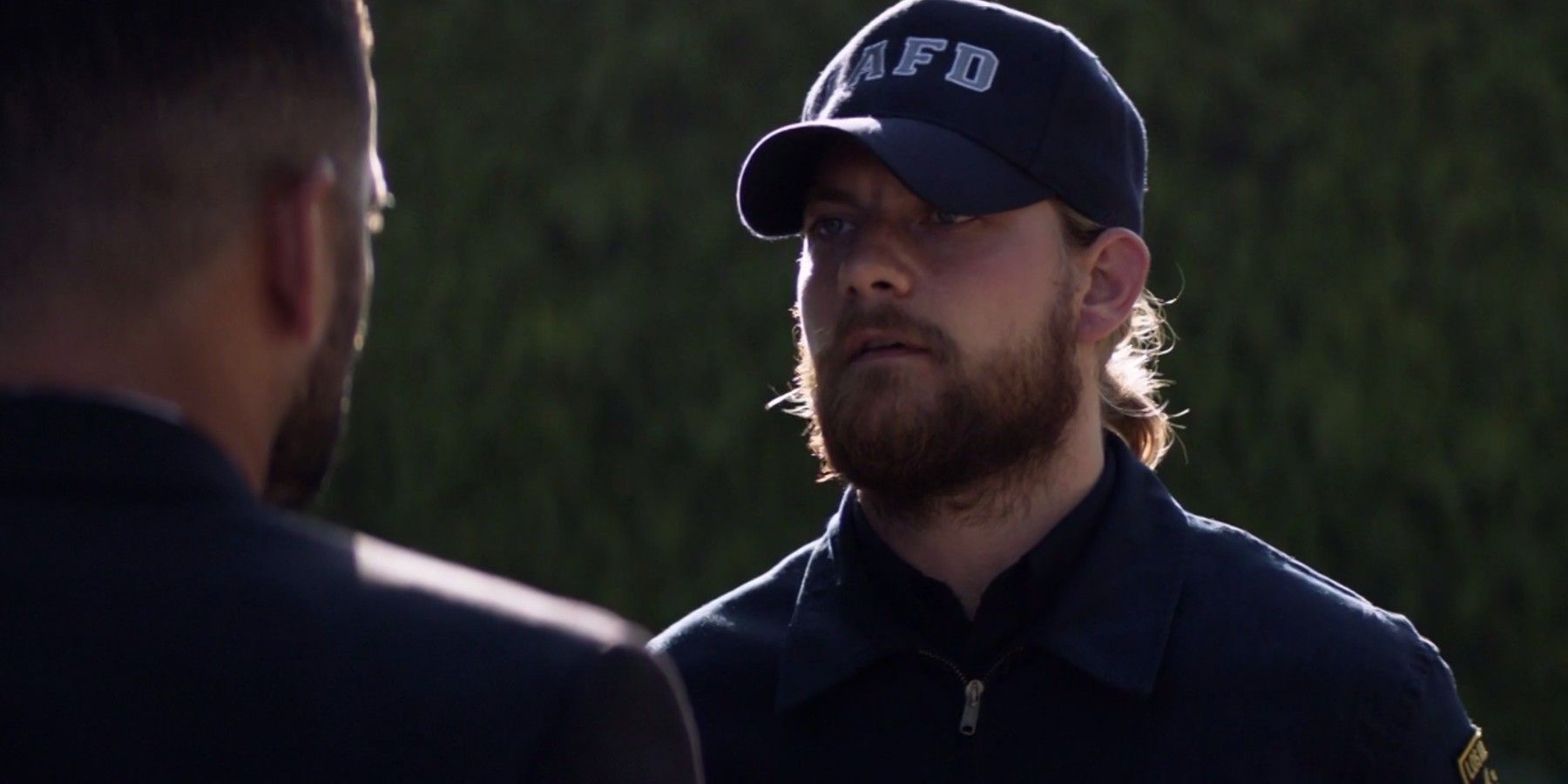 Deran (Jake Weary) in LAFD disguise in Animal Kingdom season 6