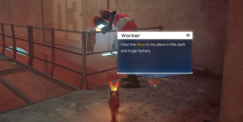 distressed worker in stray