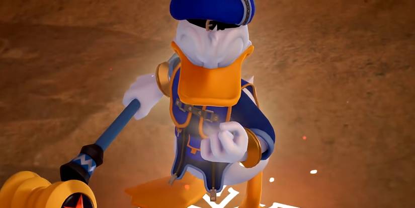 Donald preparing to cast Zettaflare