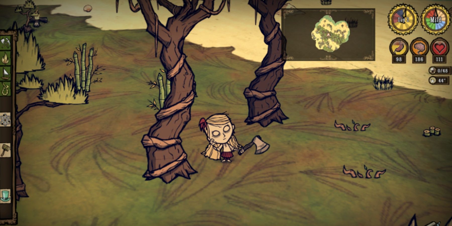 don't starve tree cutting