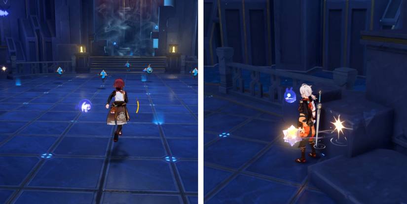 door four first puzzle solution part one in genshin impact