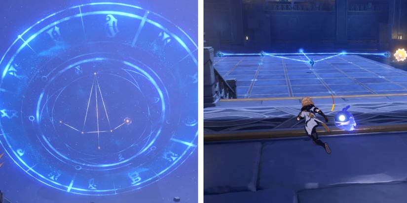 door one first puzzle solution in genshin impact