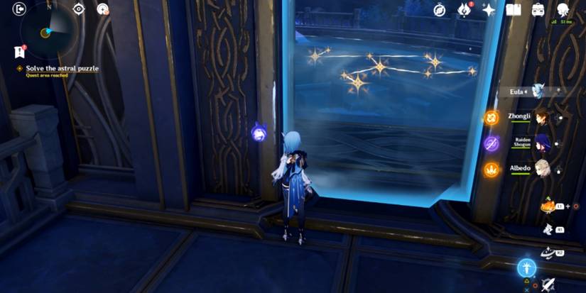 door three first puzzle solution in genshin impact