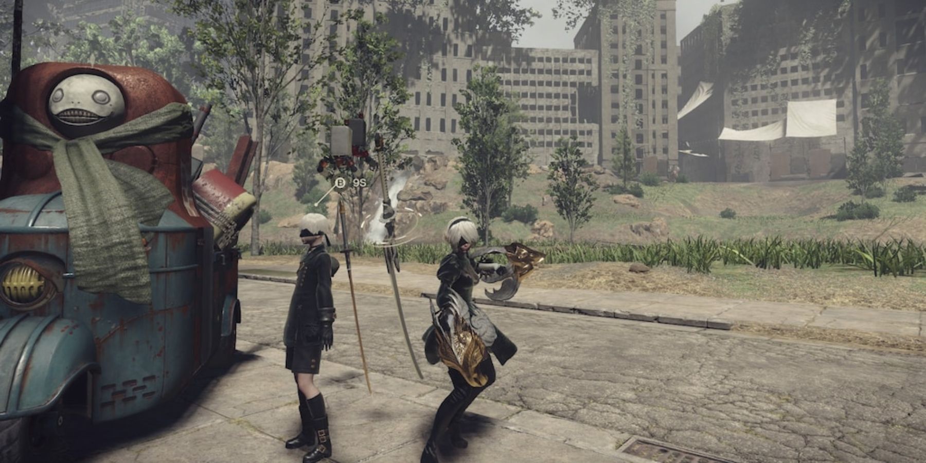 The Demon's Cry in Nier: Automata