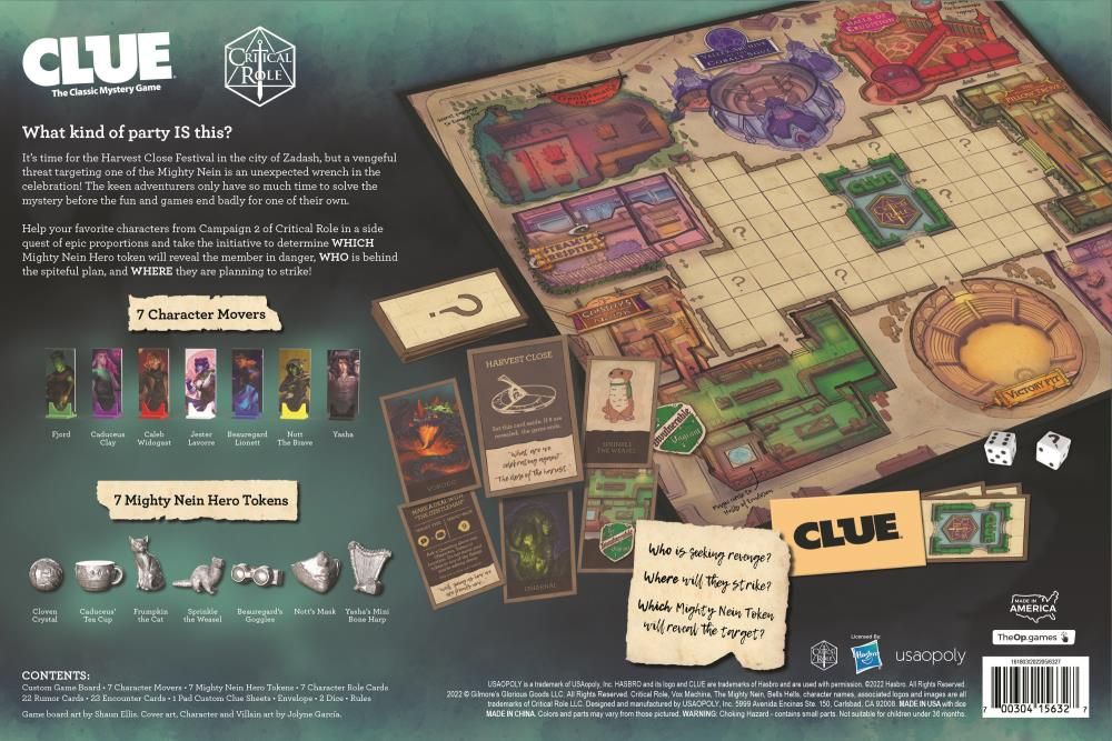 dnd cr m9 board game contents