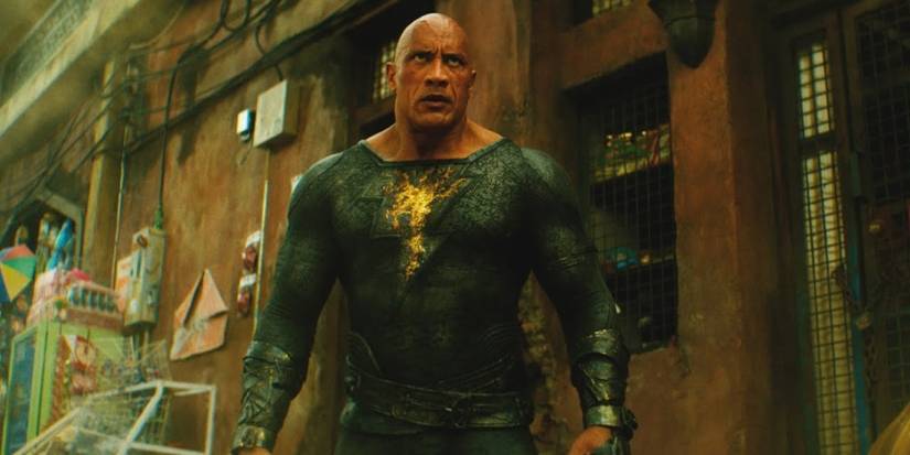 dwayne johnson as black adam