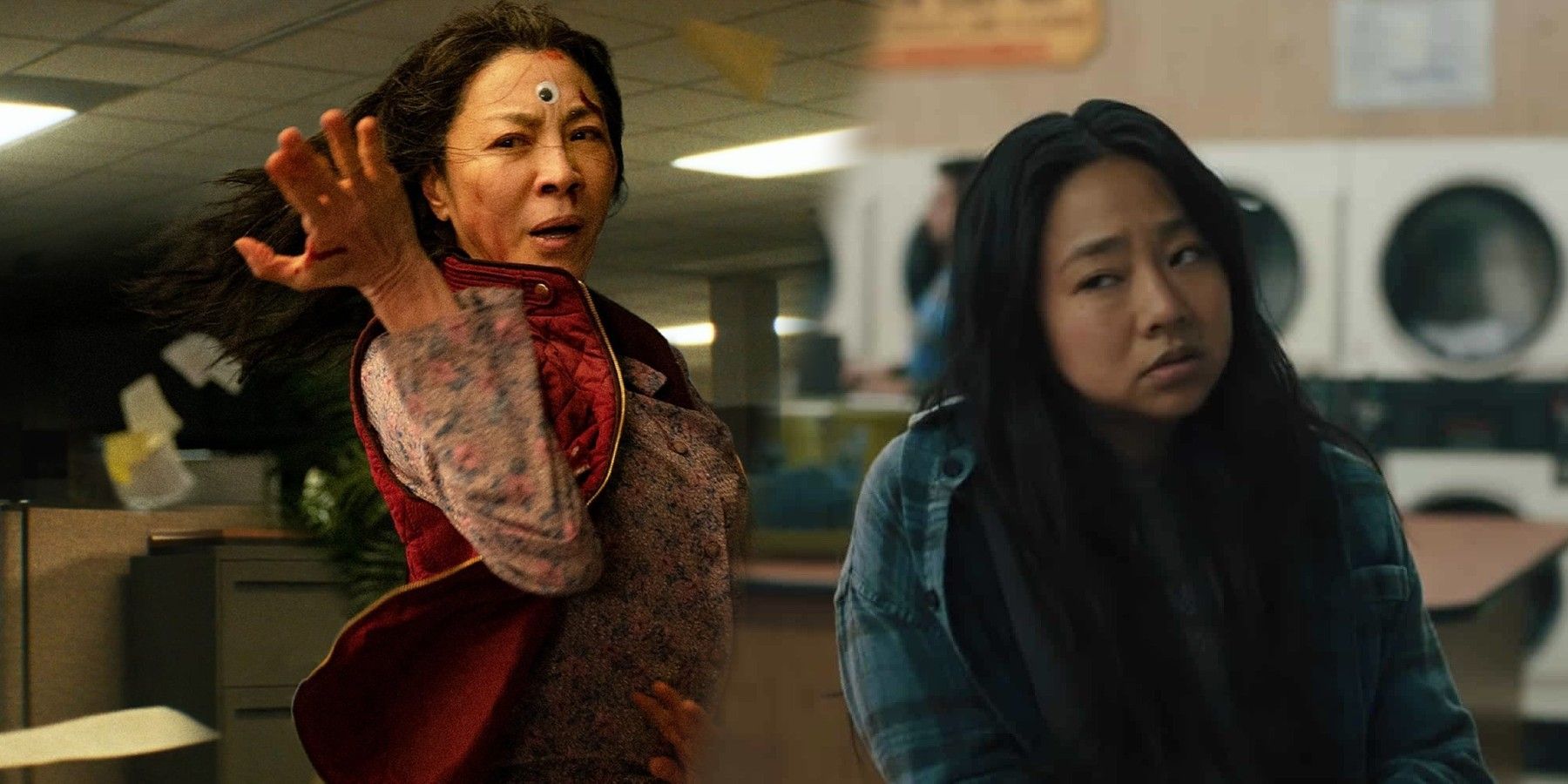 Everything Everywhere All at Once Michelle Yeoh Stephanie Hsu Evelyn Joy