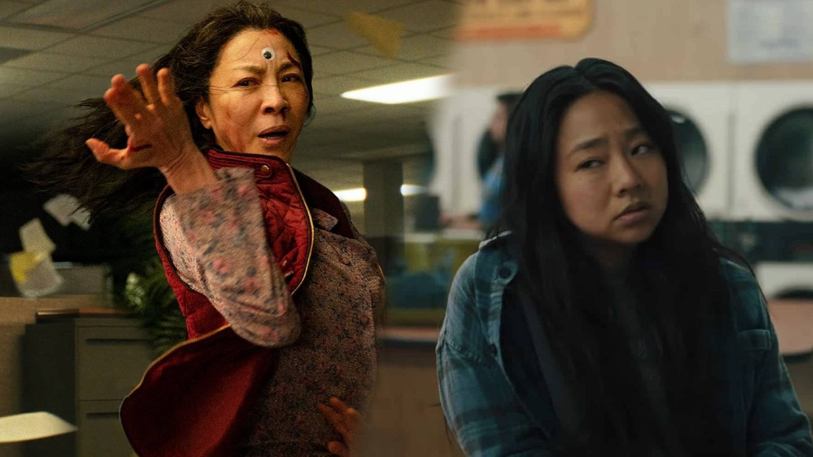 Everything Everywhere All at Once Michelle Yeoh Stephanie Hsu Evelyn Joy