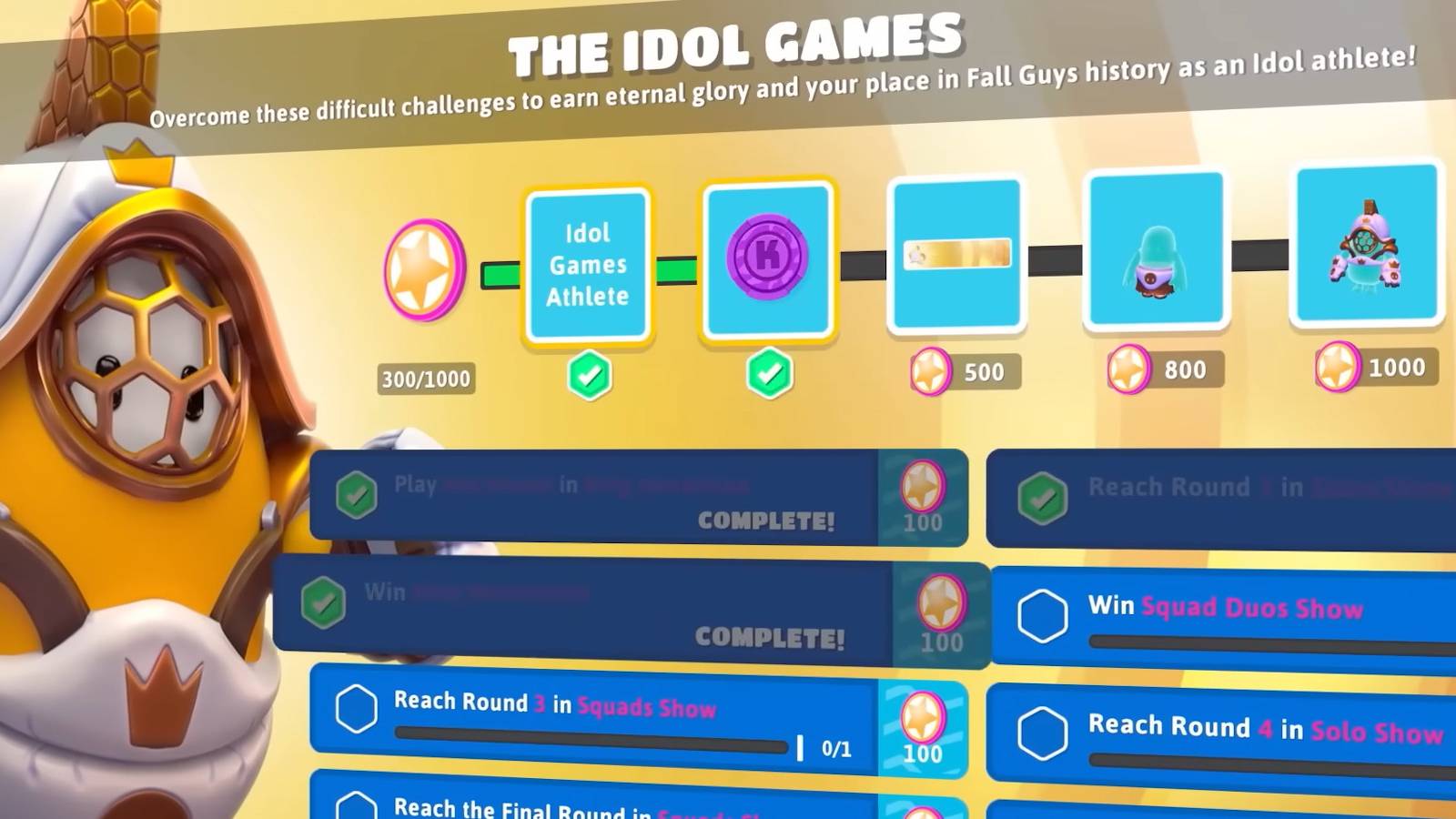 fall guys idol games event guide
