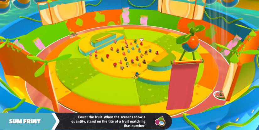 fall guys sum fruit intro