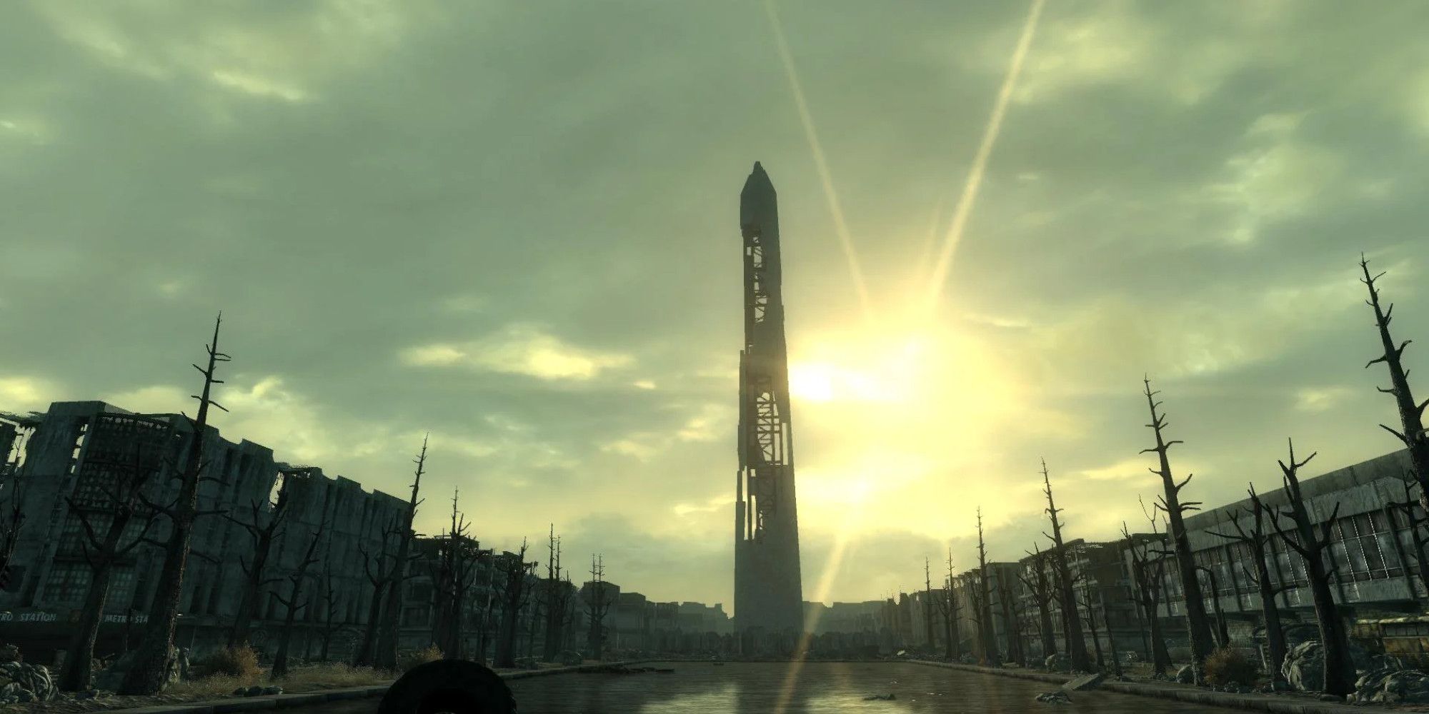 Fallout 3's Washington DC skyline