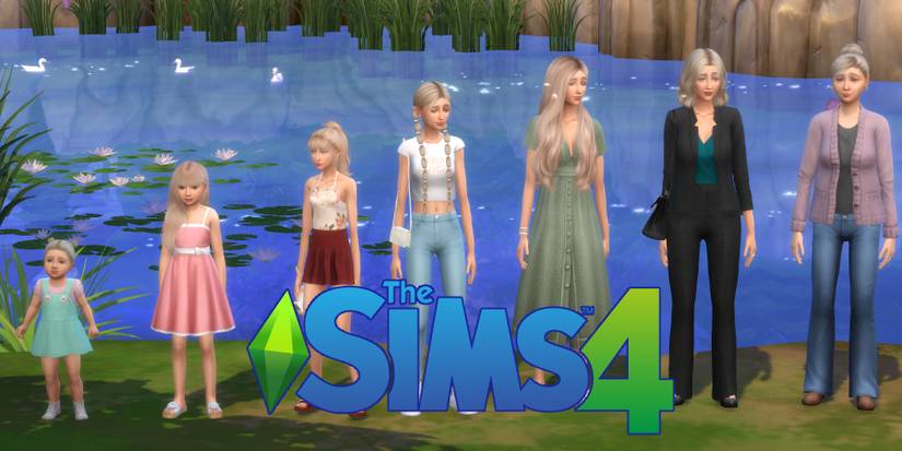 female-sim-all-ages-with-sims-4-logo