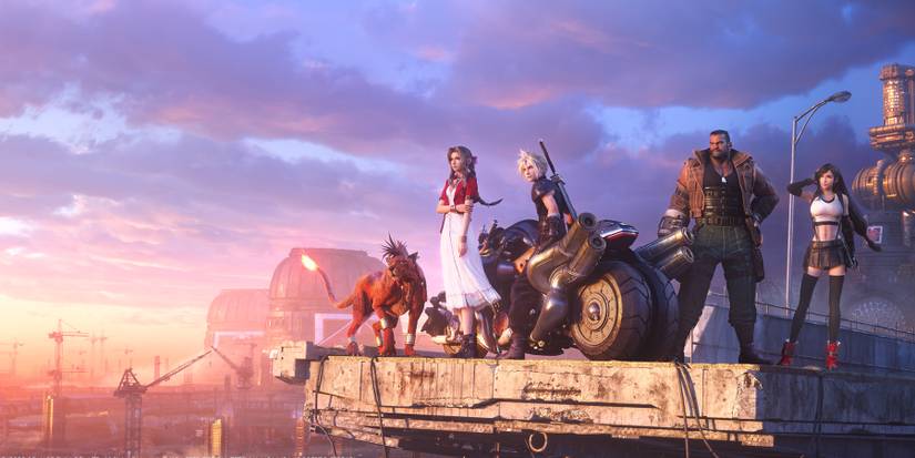 final fantasy 7 remake ending scene