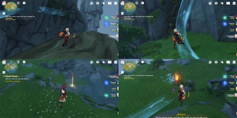 finding the spring water in genshin impact