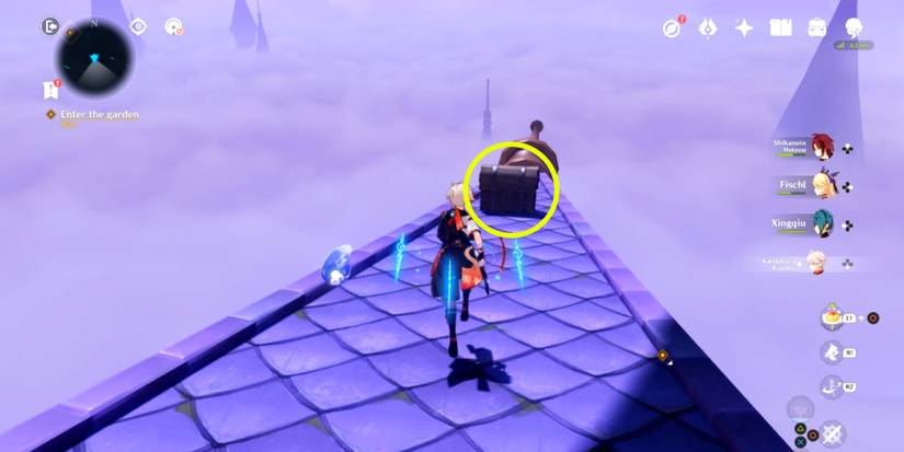 fischl domain chest eight in genshin impact