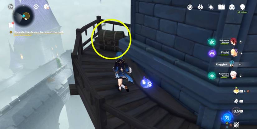 fischl domain chest five in genshin impact