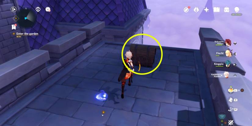 fischl domain chest nine in genshin impact