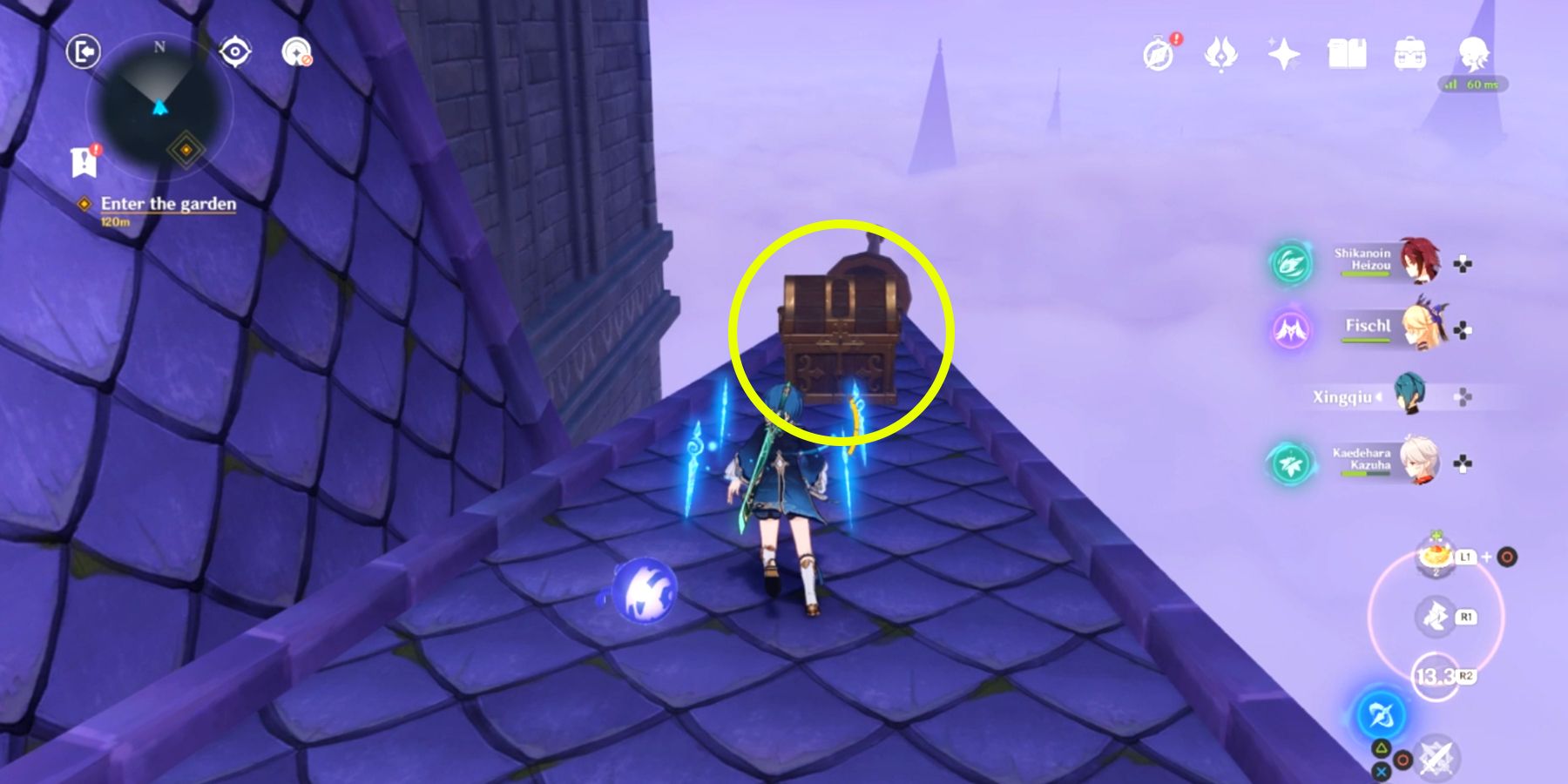 Genshin impact fischl domain chests