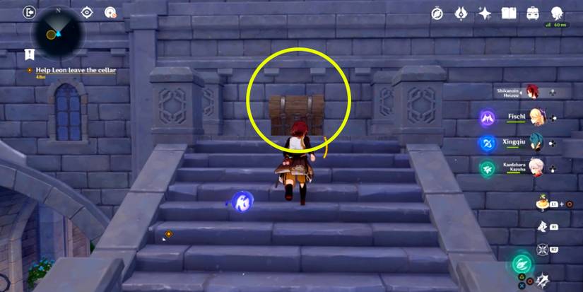 fischl domain chest two in genshin impact